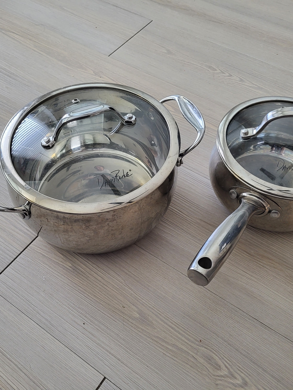 David Burke Cooking Pots Set Of 2